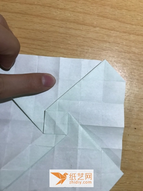折り紙-折纸•玫瑰II 第19步