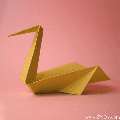 折纸鹈鹕教程[可以代替千纸鹤]