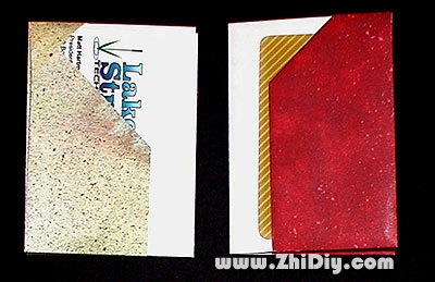 折纸商务卡片盒
