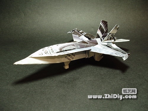 折纸神谷零式战斗机P1图片