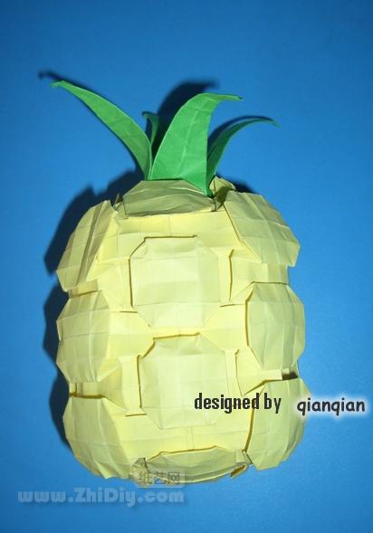 qianqian的折纸菠萝