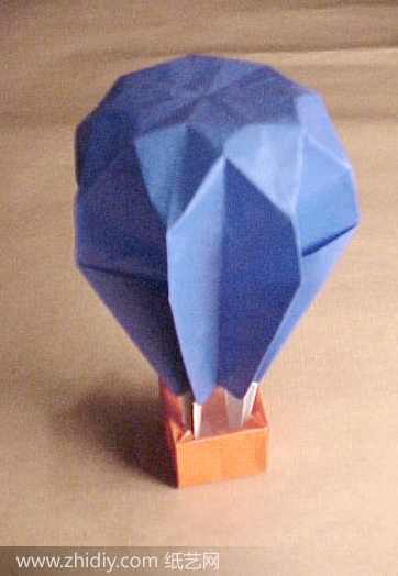 折纸热气球图解