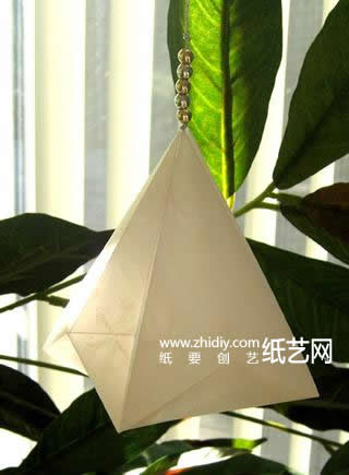 德式折纸风铃(圣诞风铃折纸教程)