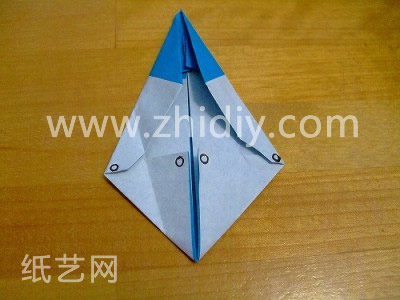 折纸快艇制作教程第十一步