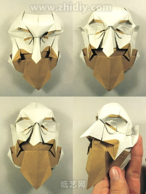 这个面具能够做到这一步已经是一个很大的成功了，让折纸出彩的时刻已经就要到来了
