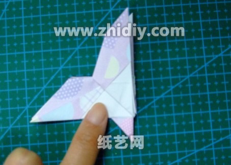 折纸蝴蝶从某个角度看像是折纸的鸽子