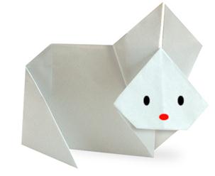 儿童折纸兔子手工折纸教程
