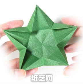 对于折纸星星的把握是折纸制作的基础