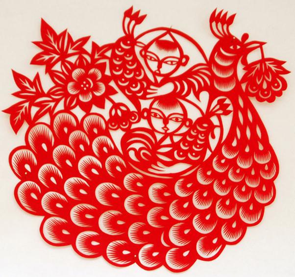 中国民间剪纸的艺术形式与题材