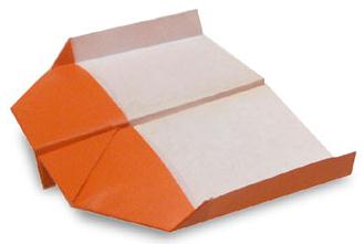 平稳纸飞机的折法手工折纸教程