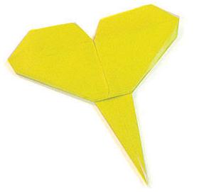 儿童折纸简单银杏手工折纸教程