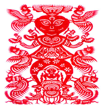 中国传统民间剪纸中的巫术文化