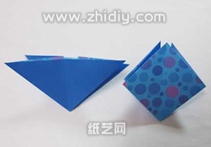 现在制作出来的基本的折纸三角形和折纸四边形结构