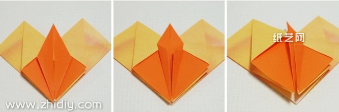 现在千纸鹤的制作开始有成型的样式