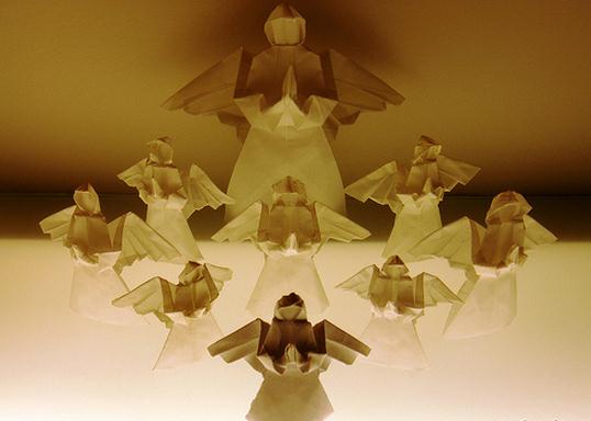 折纸天使折纸图谱教程—Neal Elias