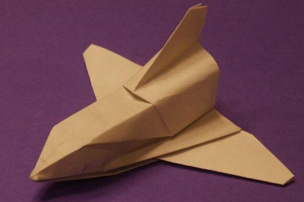 航天飞机手工折纸图谱教程—Ching-Yu Hung