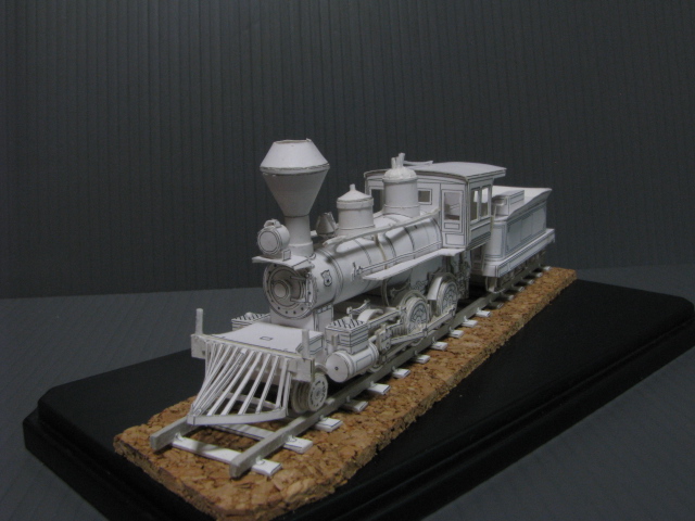 【纸模型】7100型蒸汽机车纸模型免费下载