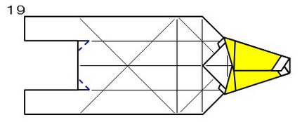 左边的折痕小幅度折痕折叠操作是利用了茶包袋本身的特性进行操作的