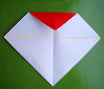 现在进行的折叠操作在折纸大全图解中属于非常常见的折叠操作