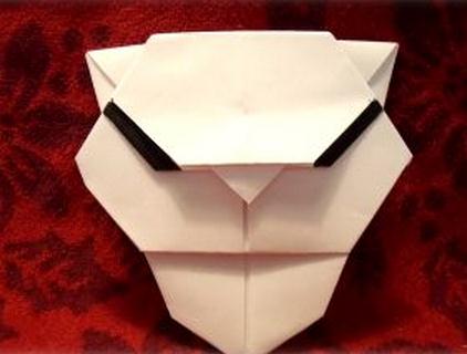 十步教你作出折纸猫头鹰折纸大全图解教程