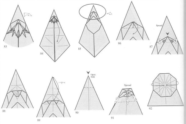 折纸鹰马的独特折叠教程成为这个教程极大的亮点之一