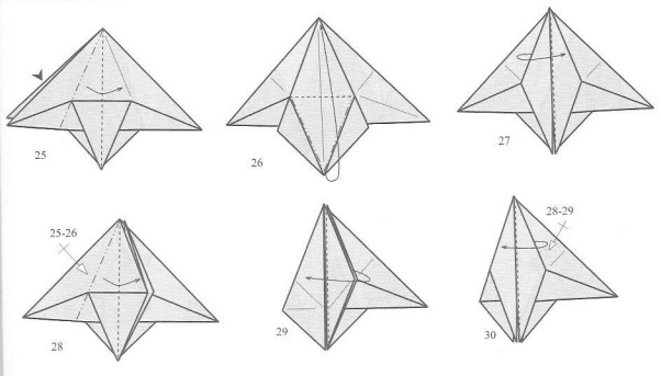 幻想类的折纸动物制作常常具有更加强的吸引力