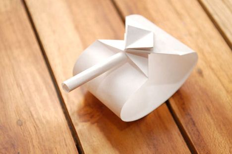 A4纸做简易折纸坦克玩具—折纸大全 图解教程