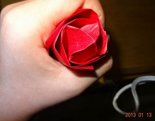 现在纸艺网已经集齐了全套的真正的50种纸玫瑰的折法