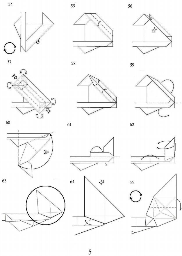 折纸凤凰3.5的折纸教程是神谷哲史折纸教程中较为复杂的一款