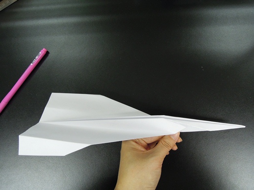 折纸飞机大全图解之大翼滑翔机折纸教程