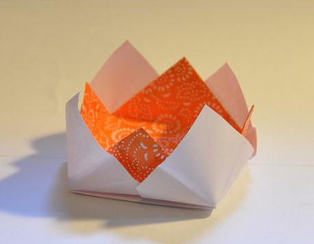 桃谷好英折纸盒子聚会收纳盒折纸图纸教程[折纸盒图谱]