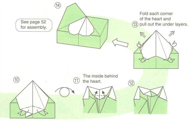 基本的组合折纸操作简化了一些可能比较复杂的折叠方式