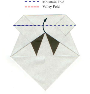 有效的折纸熊猫折叠方法是这个折纸熊猫在样式上得以展现的关键