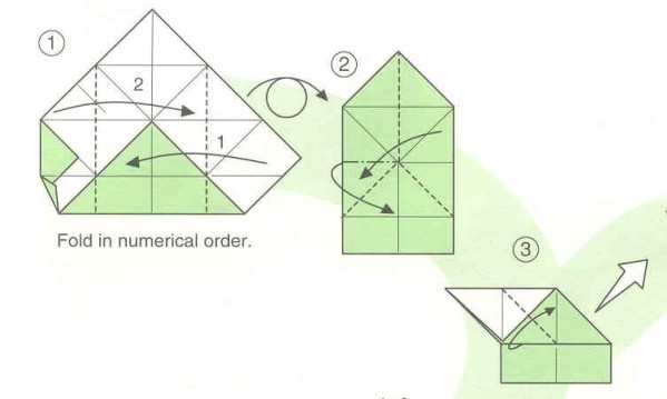 折纸图纸流程图告诉你如何制作折纸盒子
