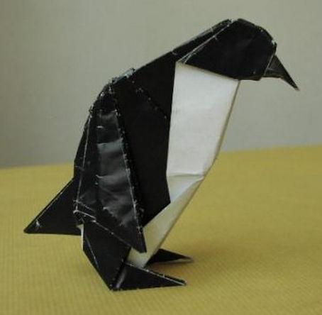 动物折纸大全图解教程手把手教你制作折纸企鹅