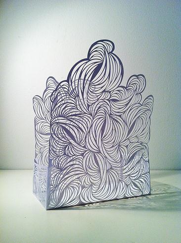 Rachael Ashe剪纸雕纸艺作品