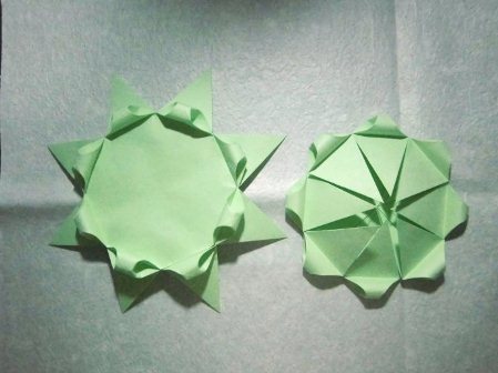 通过组合折纸往往能够降低折纸制作的难度和让折纸塑形更加立体