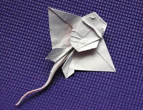 神谷哲史的手工折纸制作教程一步一步的教你制作漂亮的手工折纸大魟鱼