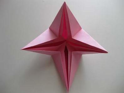 星星折纸大全图解的手工折纸图解教程帮助你完成立体折纸星星