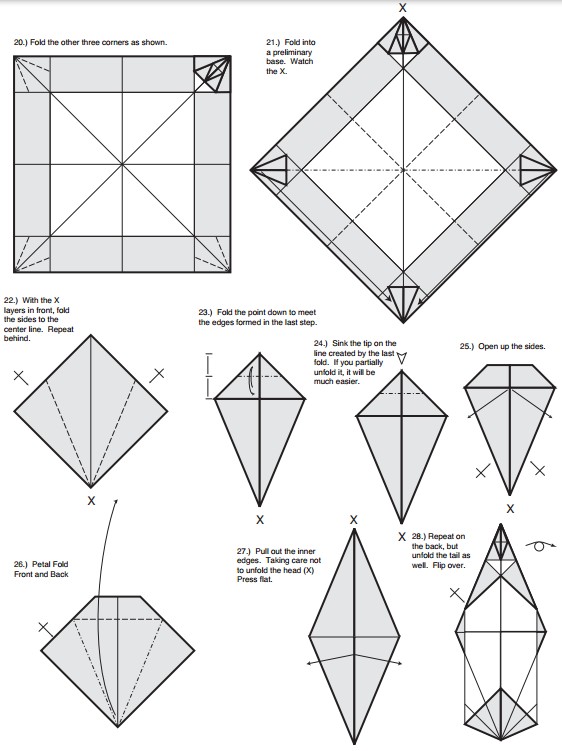 完成折纸飞龙的折叠展现出我们对于手工折纸的关注和乐趣