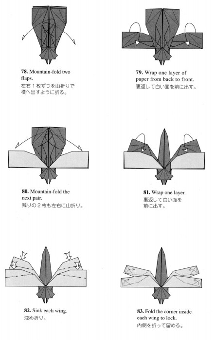 学习折纸蜻蜓的手工折纸制作教程帮助你制作出属于自己的折纸蜻蜓来