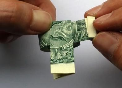 学习折纸美元戒指的折叠让我们能够更好的理解折纸美元