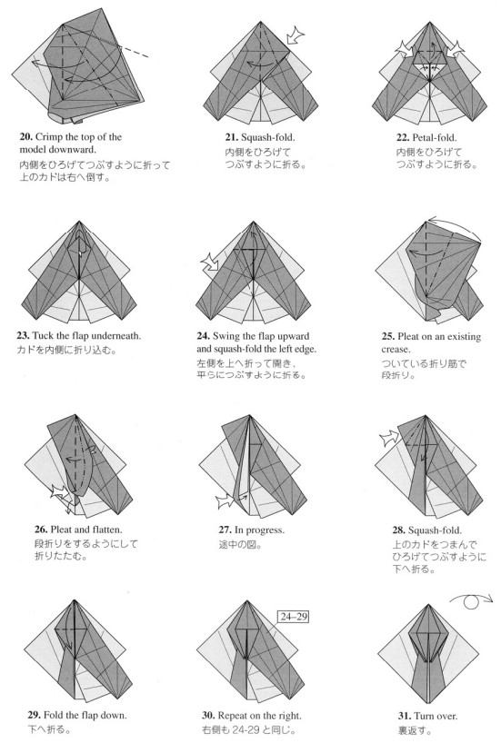 学习折纸十七年蝉可以制作出逼真感十足的折纸十七年蝉