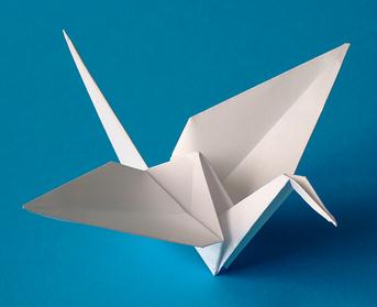 经典折纸千纸鹤的折纸图解教程手把手教你制作千纸鹤
