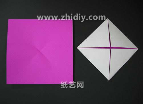 手工折纸盒子的基本折纸图解教程帮助你完成漂亮的手工折纸盒子制作