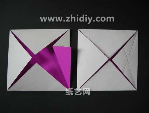有效的折叠是保证手工折纸盒子基本折叠效果的一个关键