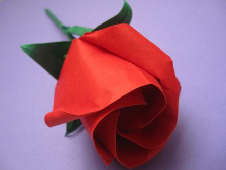 【教程大全】适合于教师节的手工折纸玫瑰花制作图解视频教程大全