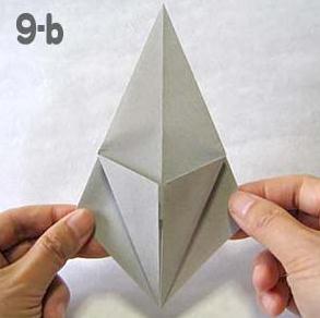 一些关键步骤的折叠通过更好的组合折纸方式能够展现的更加漂亮