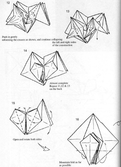 手工折纸骑马人的基本折法展现出来的是如何制作出精彩的折纸骑马人