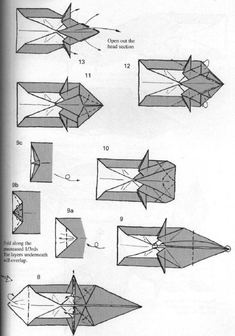 折纸大象的基本折叠策略关键点是在折纸大象构型的表现上